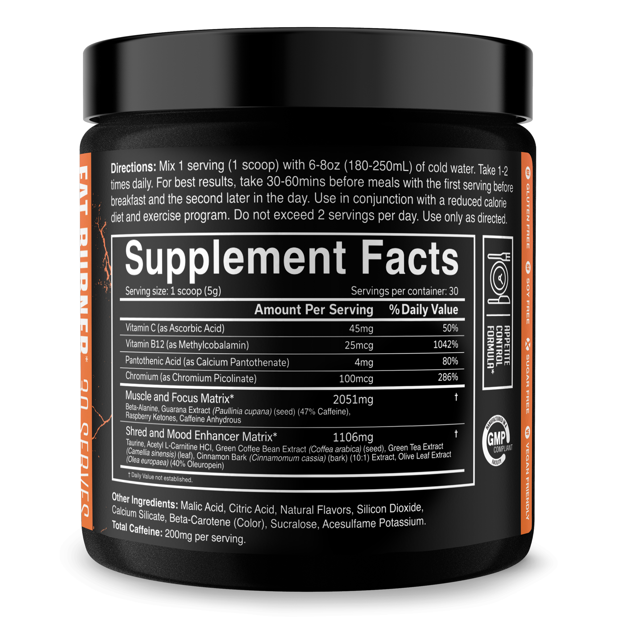 THE RIPPER! Fat Burner Powder - 11 Flavors