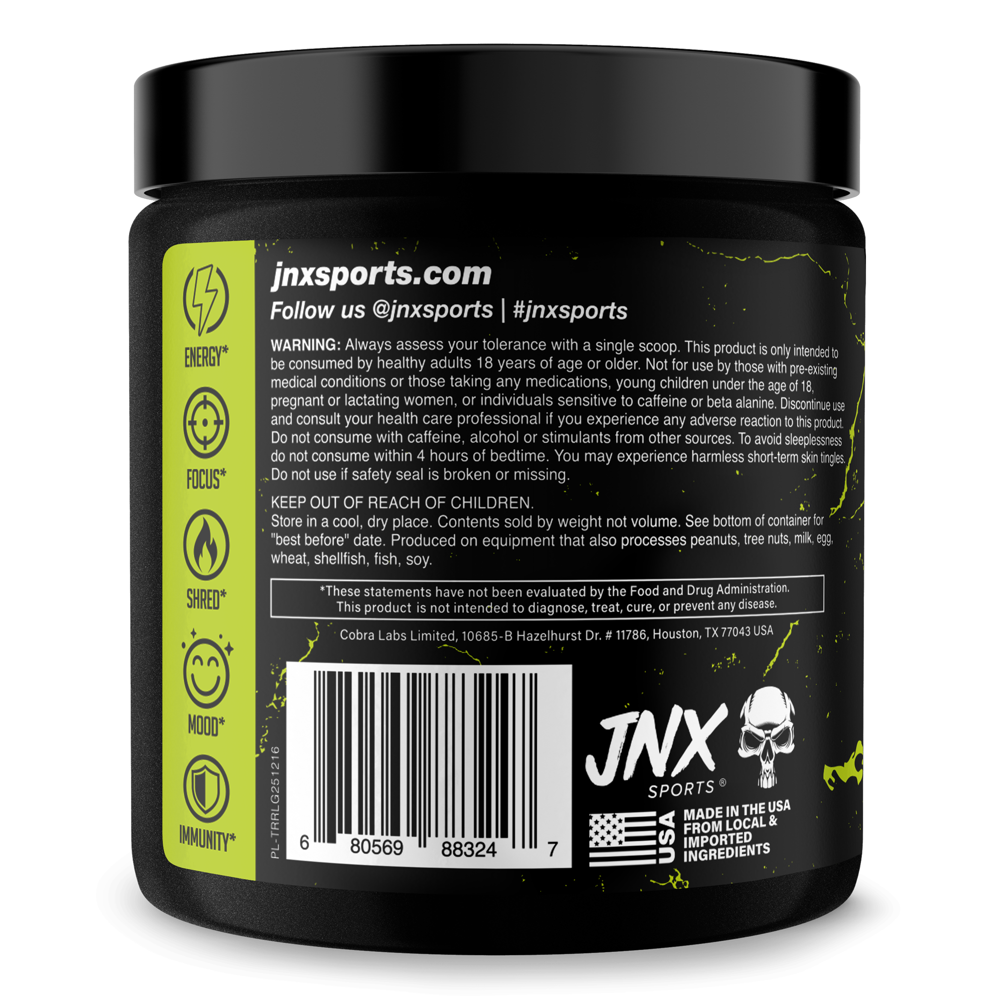 THE RIPPER! Fat Burner Powder - 11 Flavors