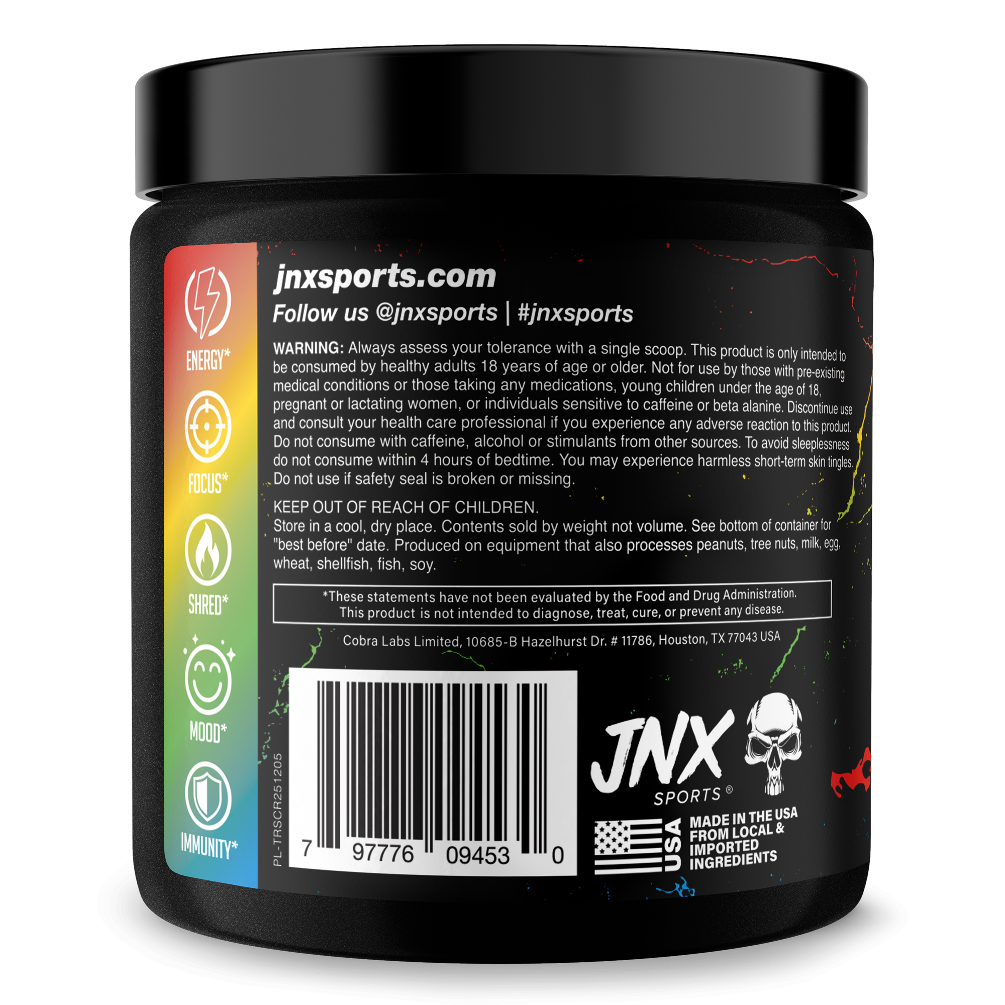 THE RIPPER! Fat Burner Powder - 11 Flavors
