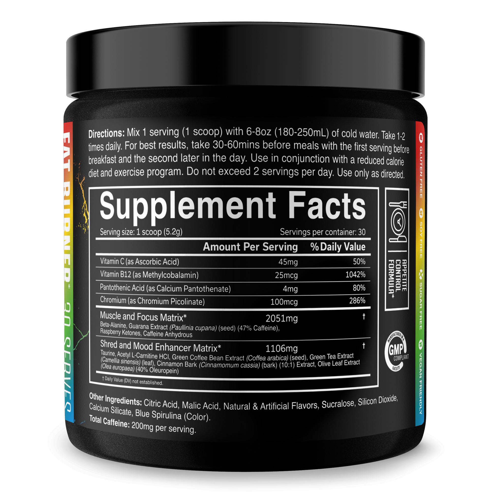 THE RIPPER! Fat Burner Powder - 11 Flavors