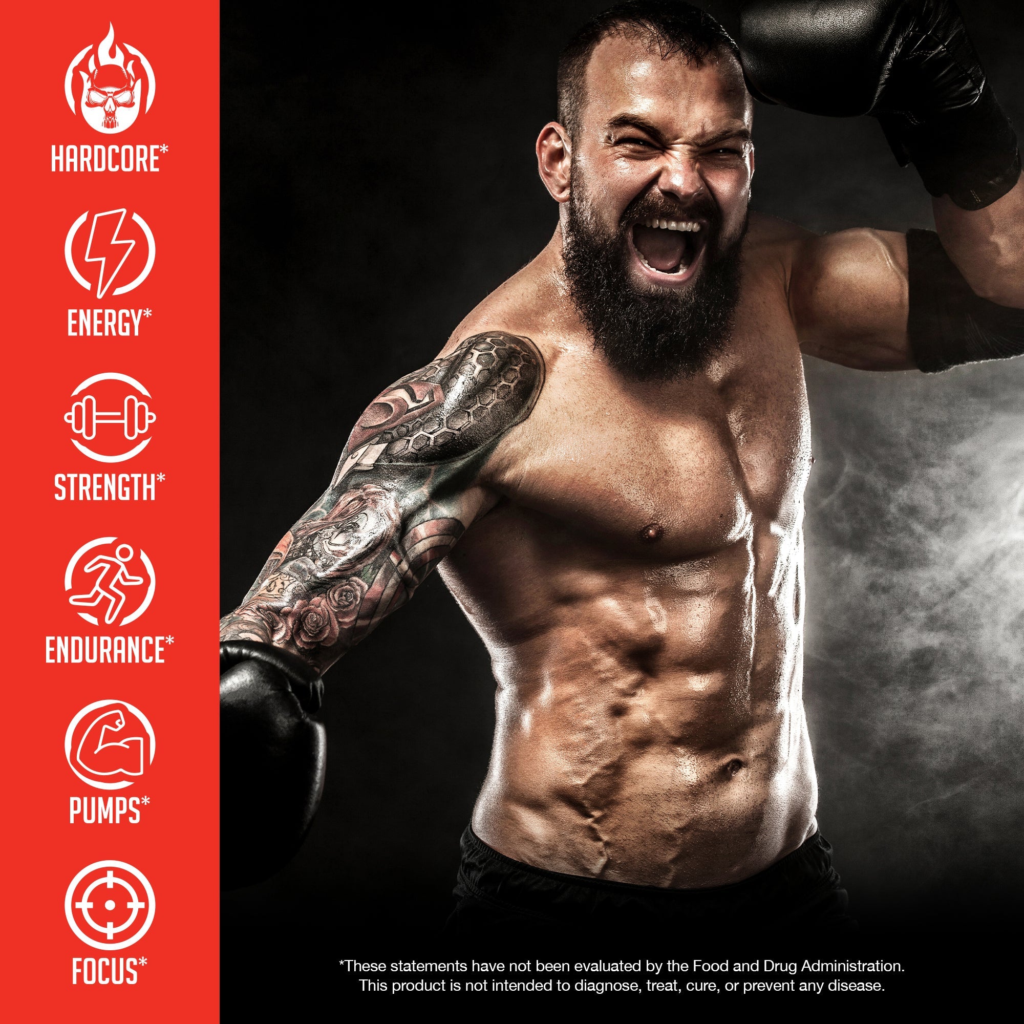 THE SHADOW! High-Stim Pre-Workout - 7 Flavors