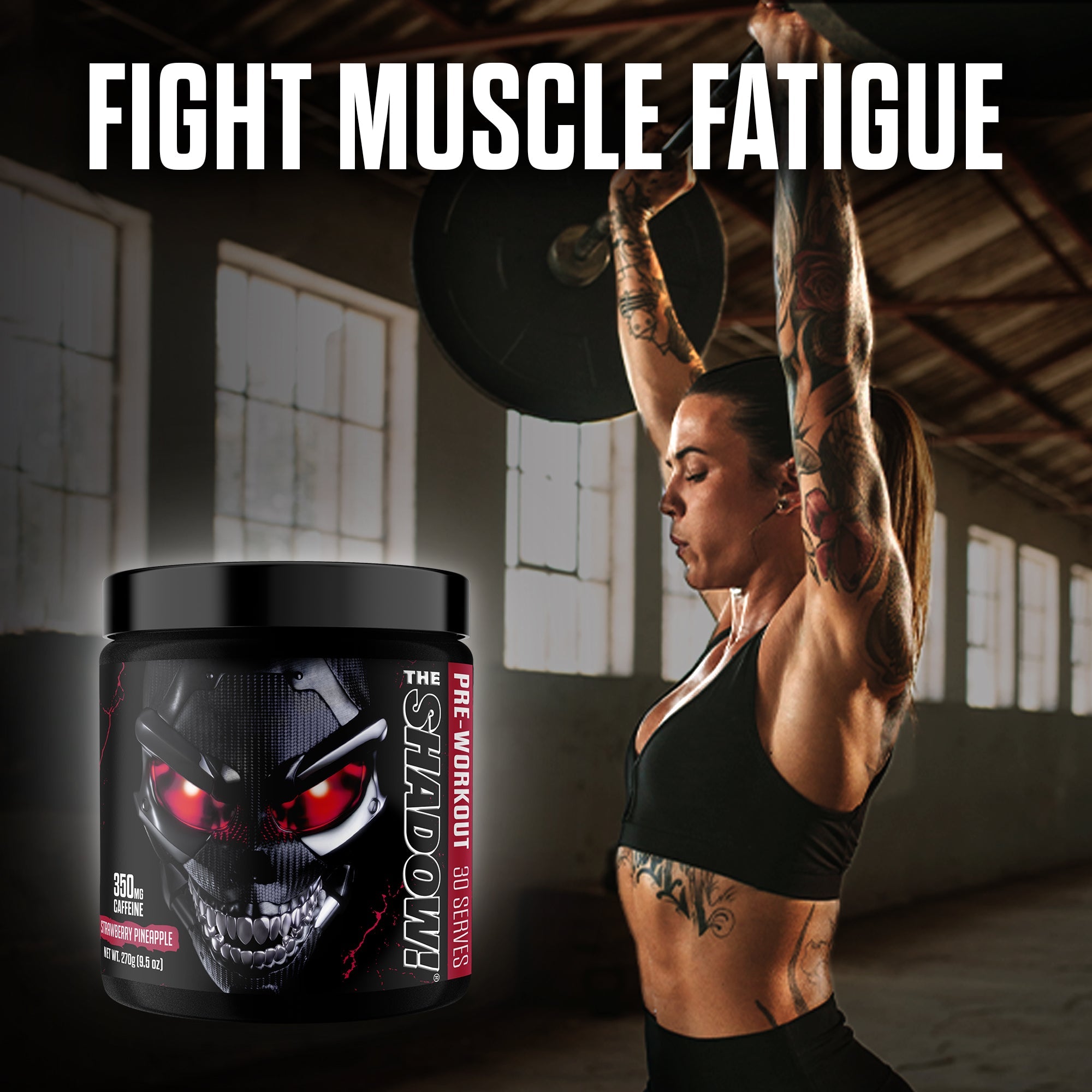 THE SHADOW! High-Stim Pre-Workout - 7 Flavors