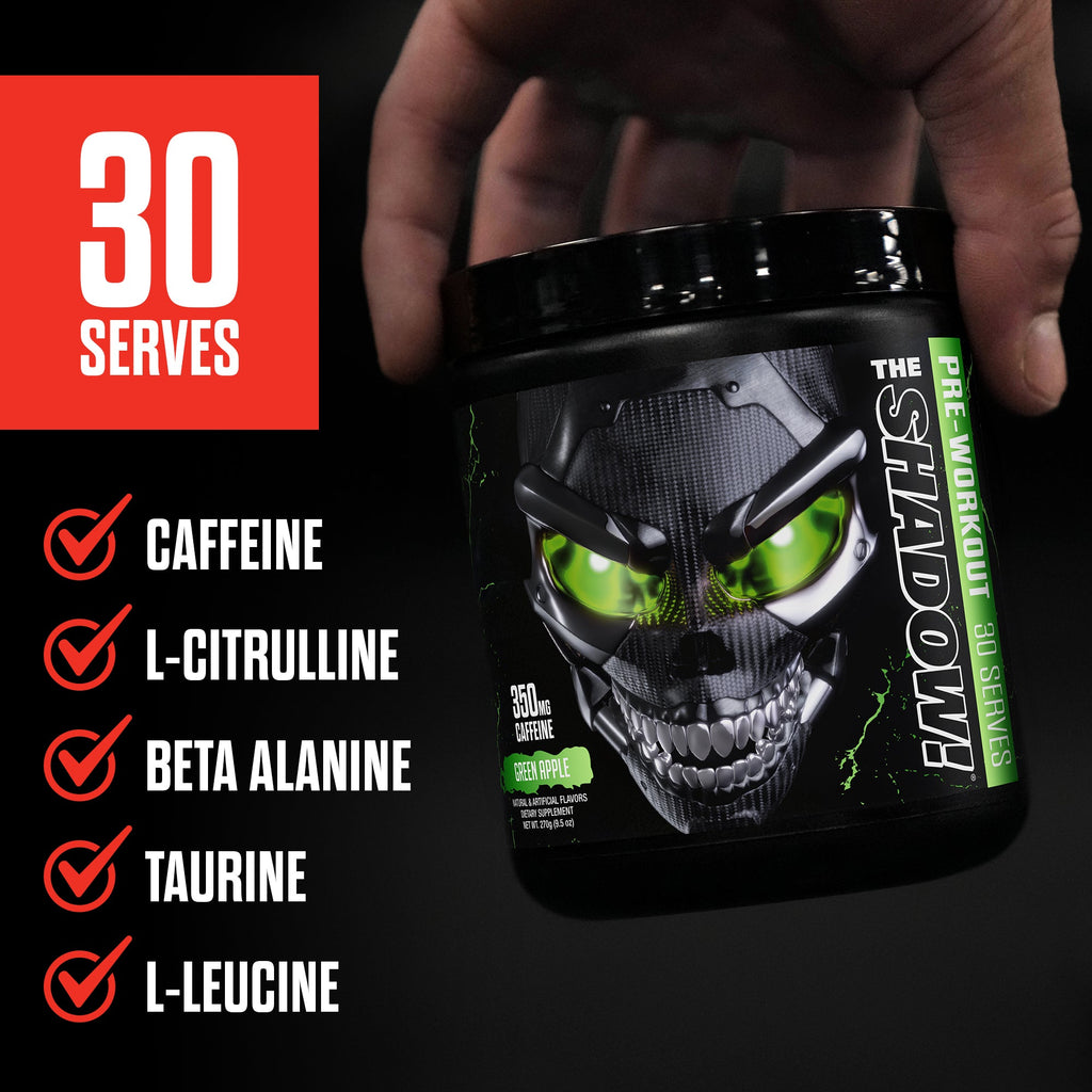 THE SHADOW! High-Stim Pre-Workout - 7 Flavors