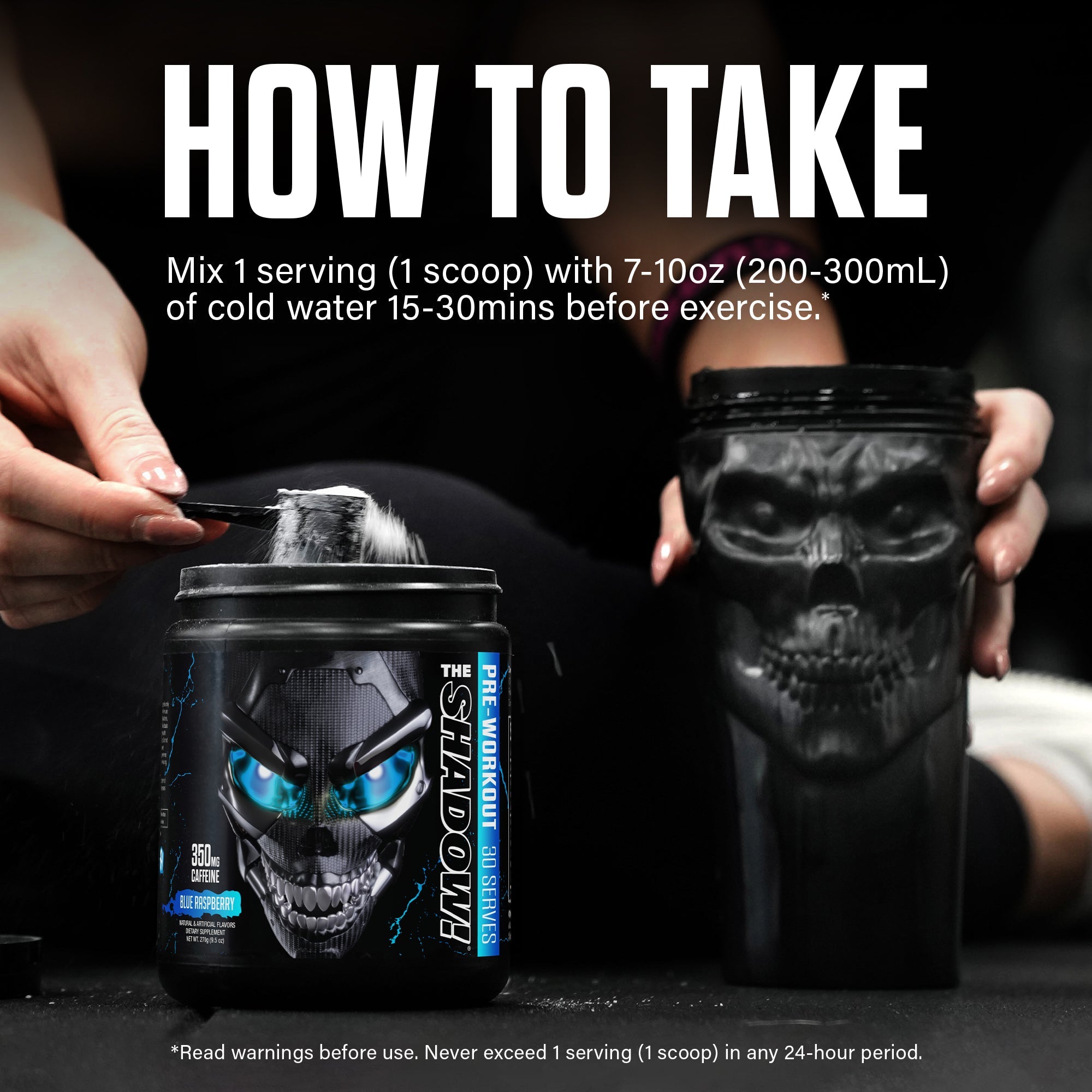 THE SHADOW! High-Stim Pre-Workout - 7 Flavors