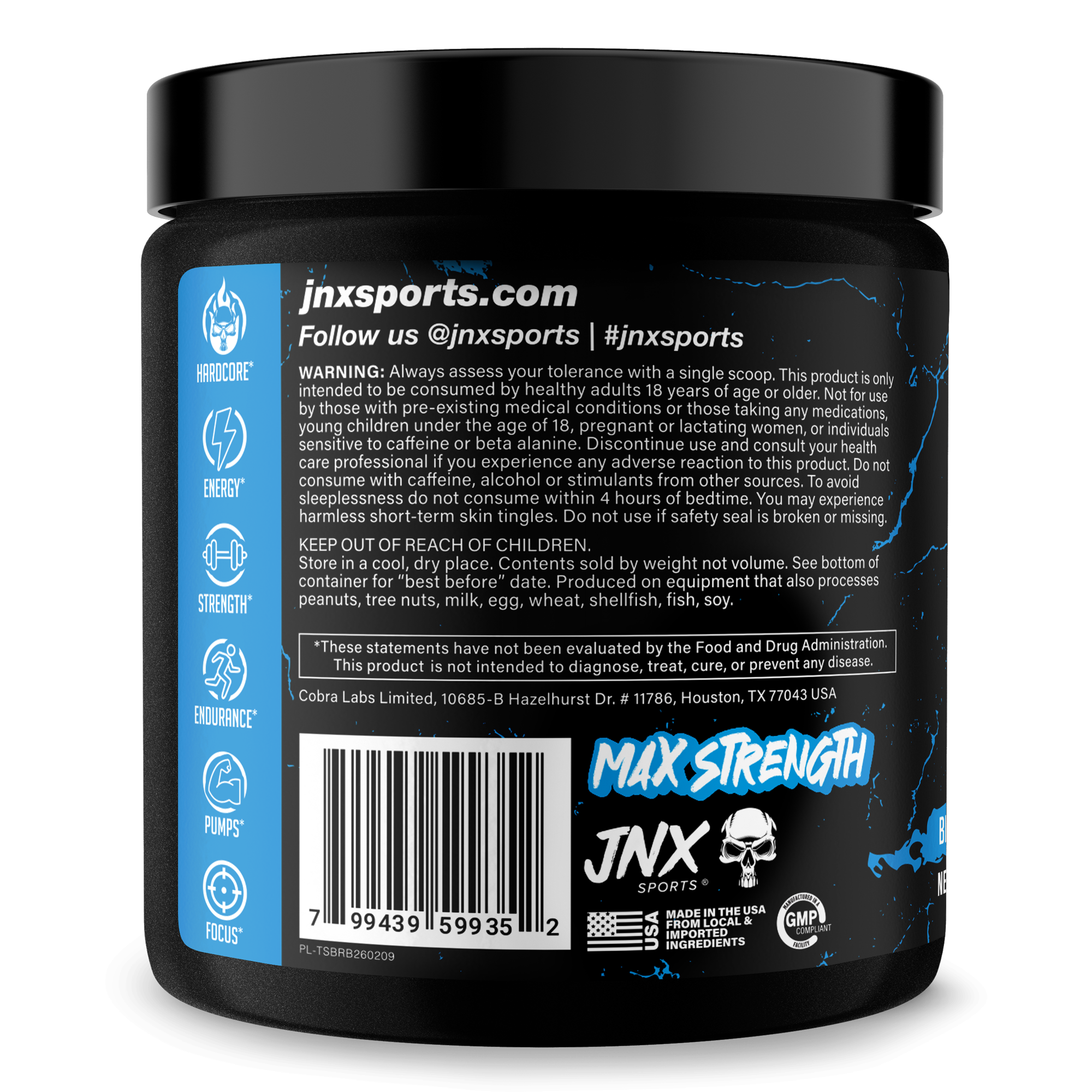 THE SHADOW! High-Stim Pre-Workout - 7 Flavors