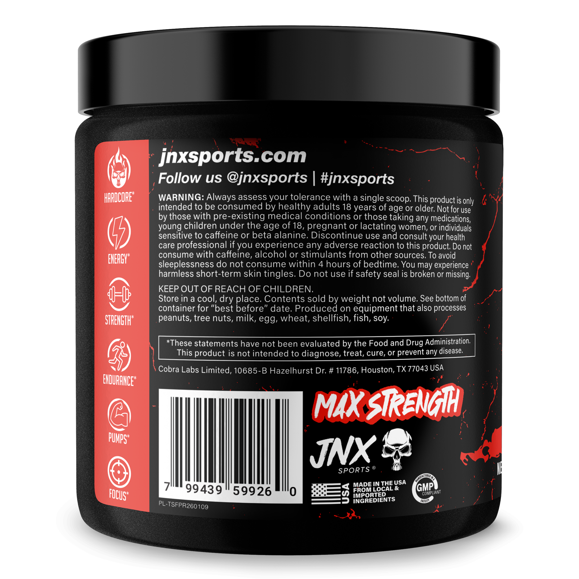 THE SHADOW! High-Stim Pre-Workout - 7 Flavors