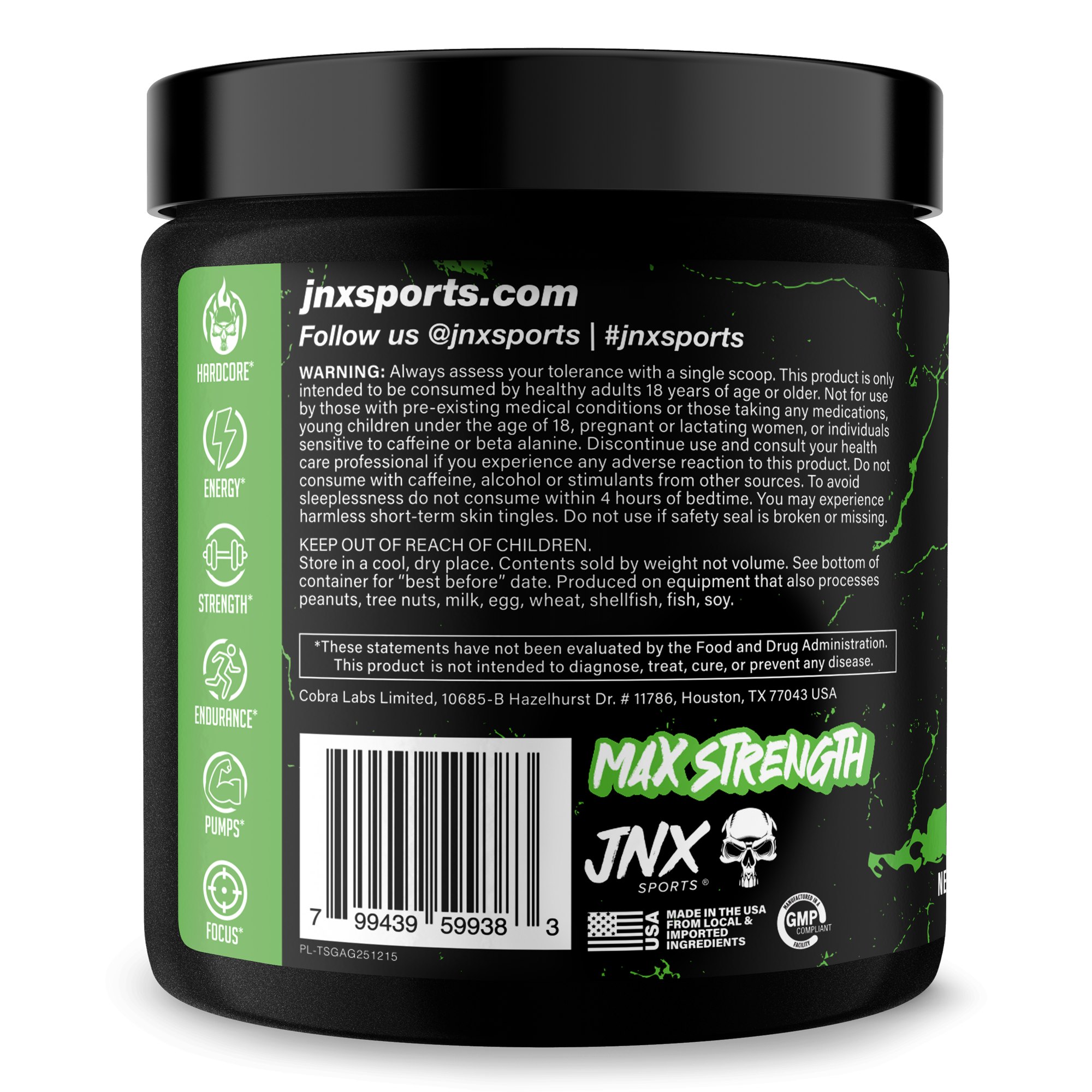 THE SHADOW! High-Stim Pre-Workout - 7 Flavors