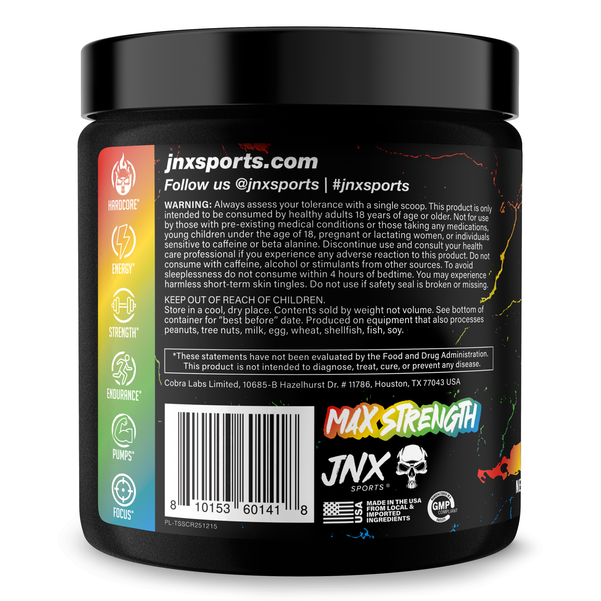 THE SHADOW! High-Stim Pre-Workout - 7 Flavors