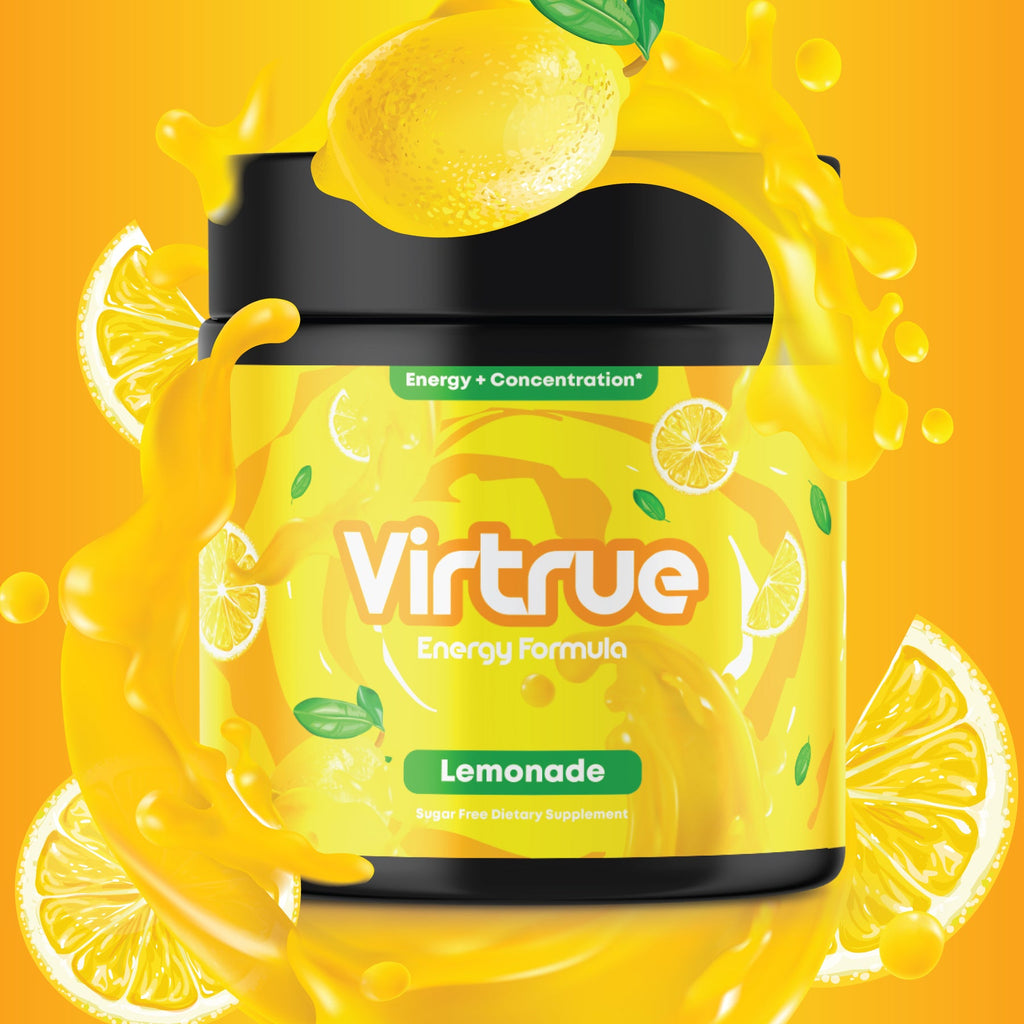 VIRTRUE Sugar-Free Pre-Workout - Lemonade