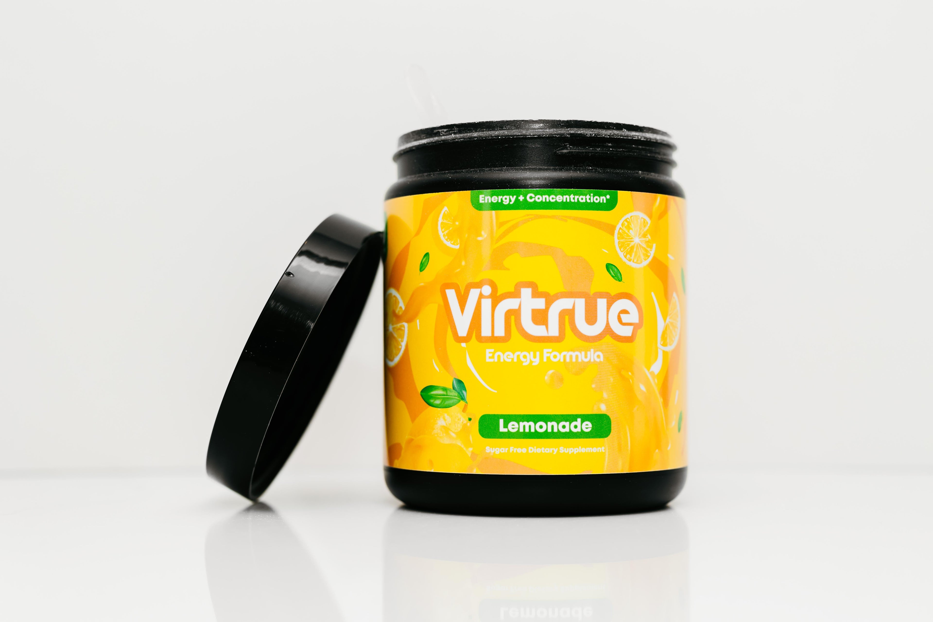 VIRTRUE Sugar-Free Pre-Workout - Lemonade