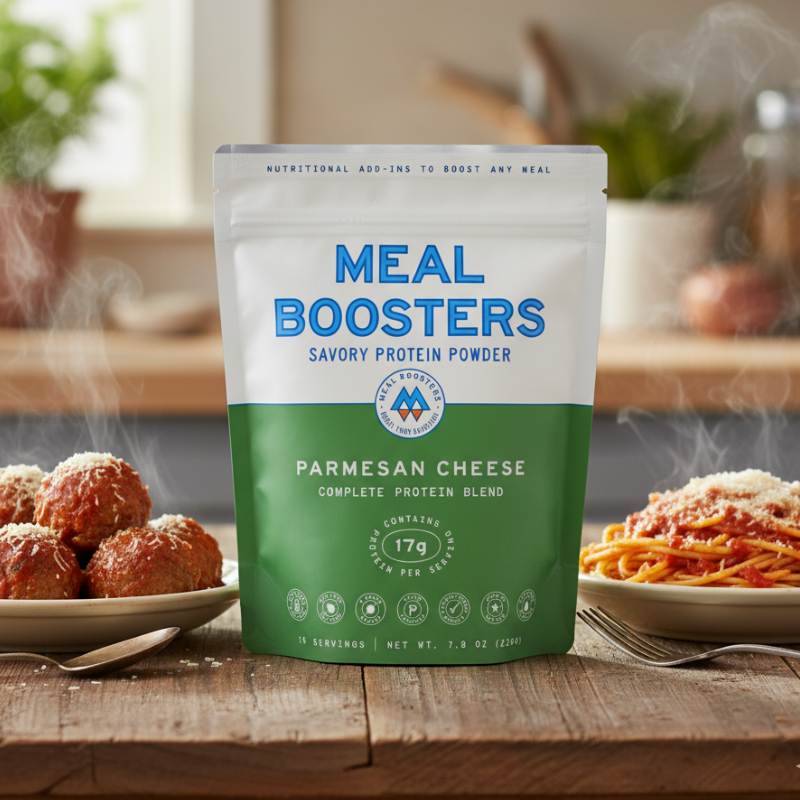 MEAL BOOSTERS Collagen + Protein Powder - Parmesan Cheese