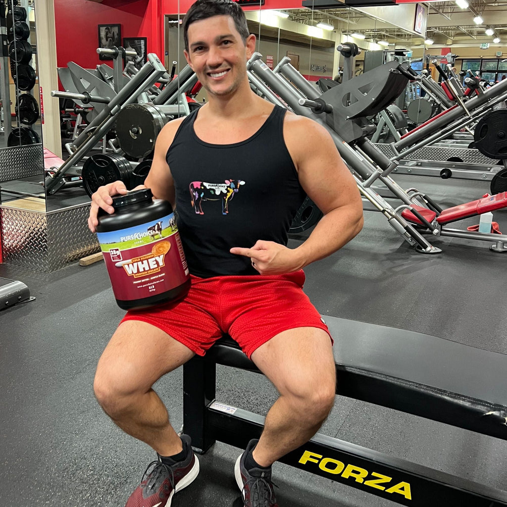 PURE CHOICE Whey Protein Isolate Powder - Peanut Better