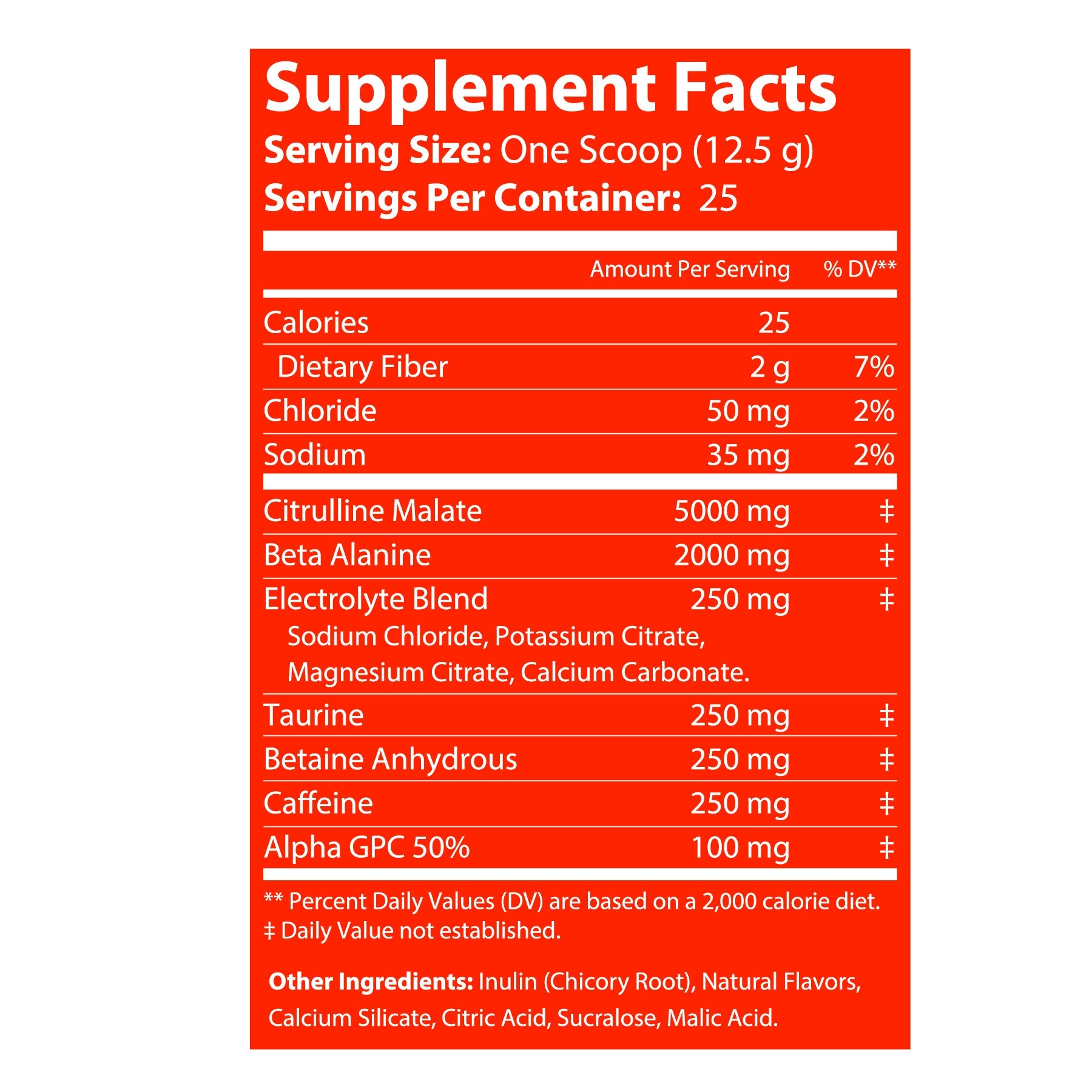 VIRTRUE Sugar-Free Pre-Workout - Georgia Peach Rings