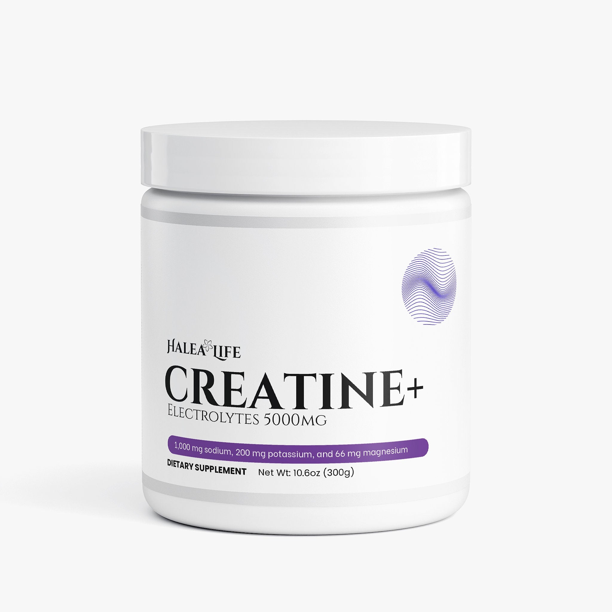 HALEA LIFE Performance Creatine + Electrolytes Powder - Unflavored
