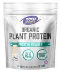 NOW SPORTS Organic Plant Protein Powder - 2 Flavors