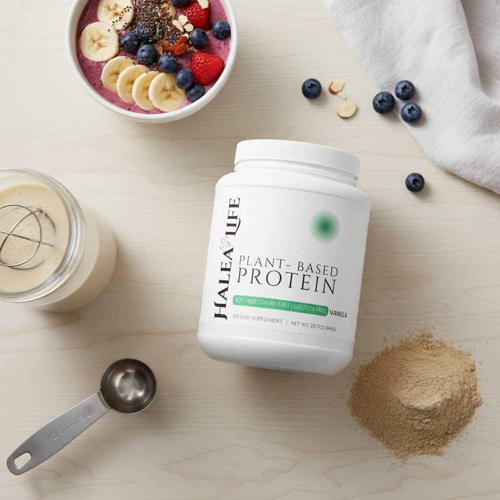 HALEA LIFE Plant-Based Protein Powder - Vanilla