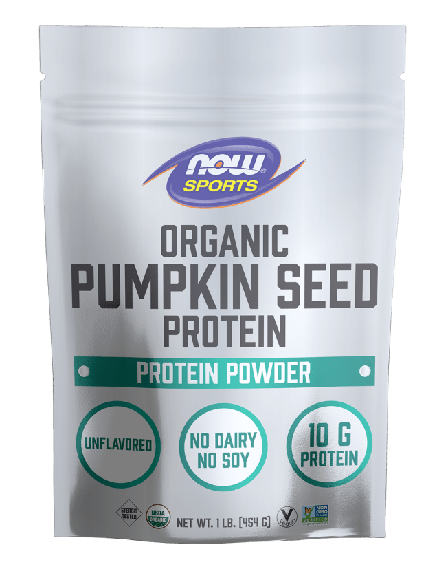NOW SPORTS Organic Pumpkin Seed Protein Powder