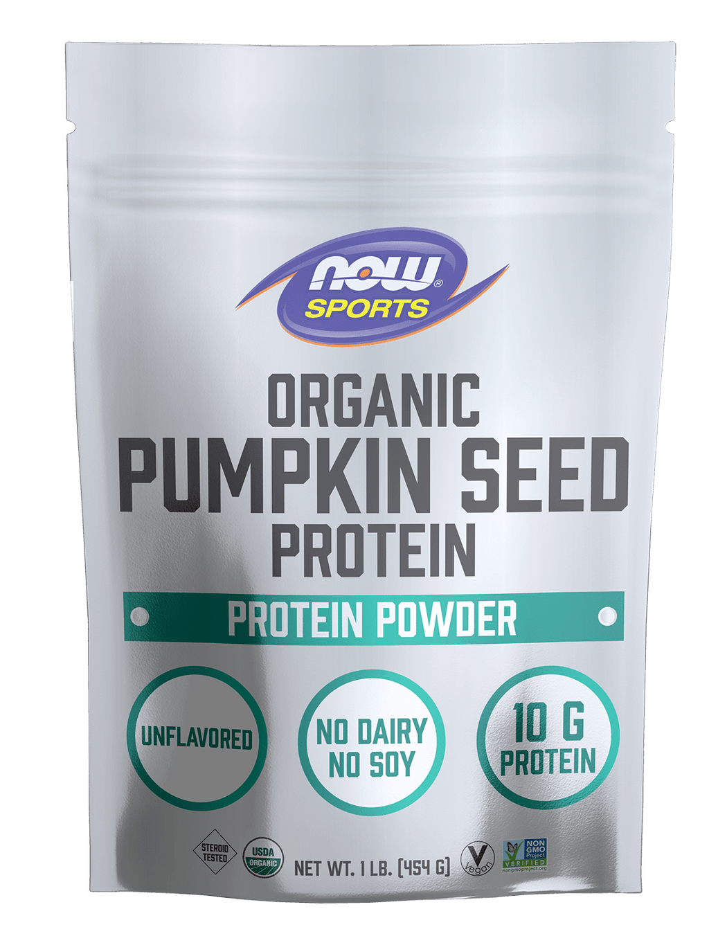 NOW SPORTS Organic Pumpkin Seed Protein Powder