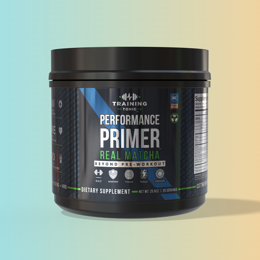 TRAINING TONIC Performance Primer Pre-Workout - Matcha