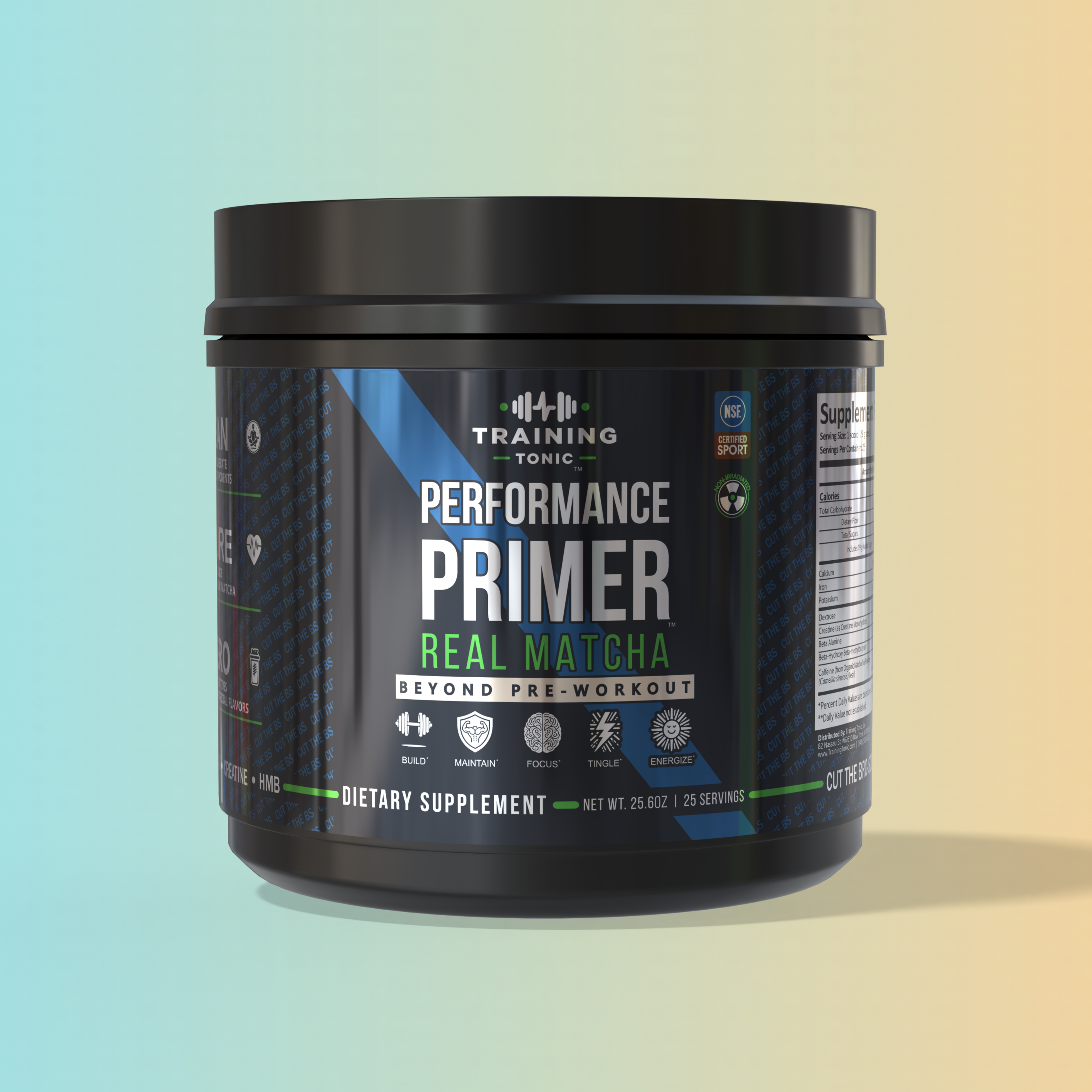 TRAINING TONIC Performance Primer Pre-Workout - Matcha