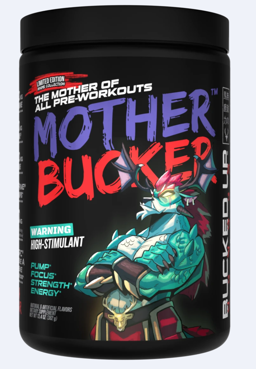 BUCKED UP MOTHER BUCKER High-Stimulant Pre-Workout - 9 Flavors