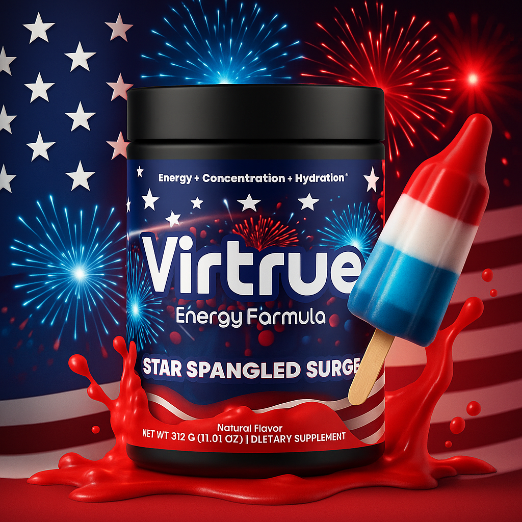 VIRTRUE Sugar-Free Pre-Workout - Star Spangled Surge