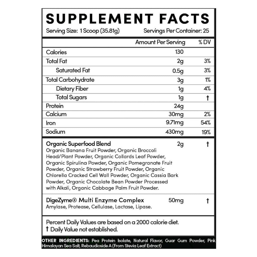 THENTIC Plant Protein Powder - Vanilla