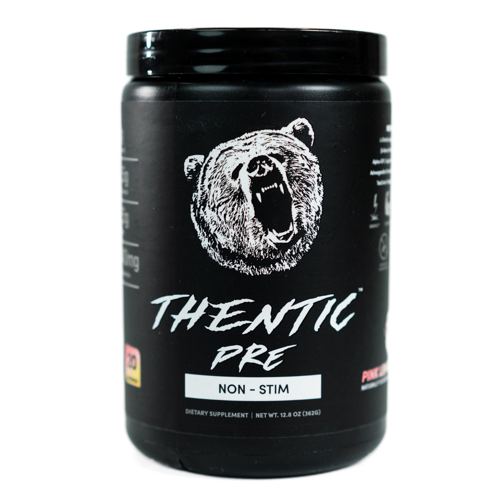 THENTIC Non-Stim Pre-Workout - Pink Lemonade