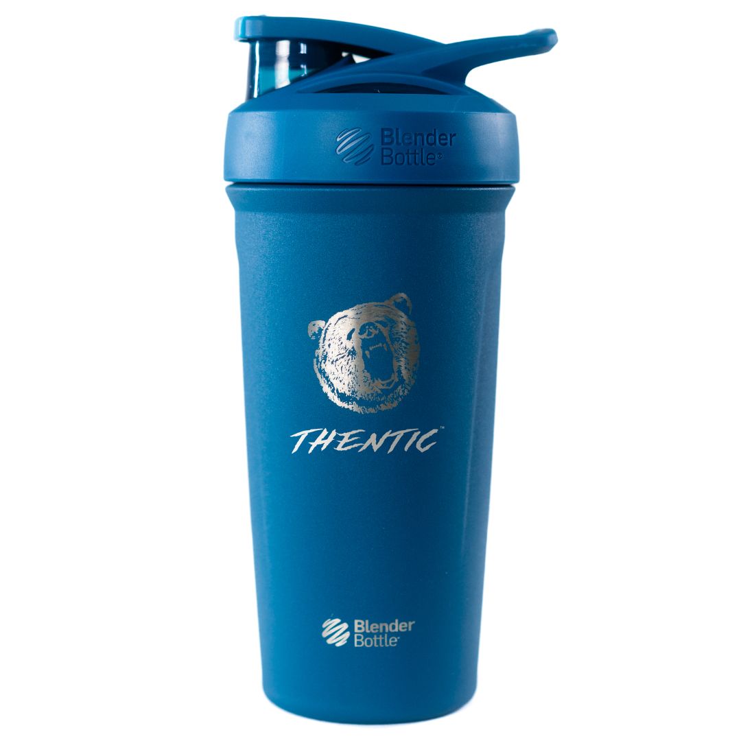 THENTIC 24oz Stainless Steel Shaker Bottle - 4 Colors