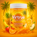 VIRTRUE Sugar-Free Pre-Workout - Tropical Sunrise