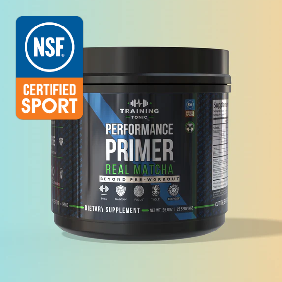 TRAINING TONIC Performance Primer Pre-Workout - Matcha