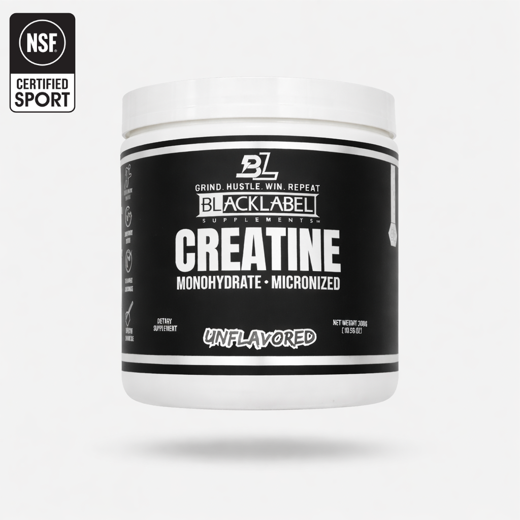 BLACKLABEL Micronized Creatine Monohydrate Powder - Unflavored