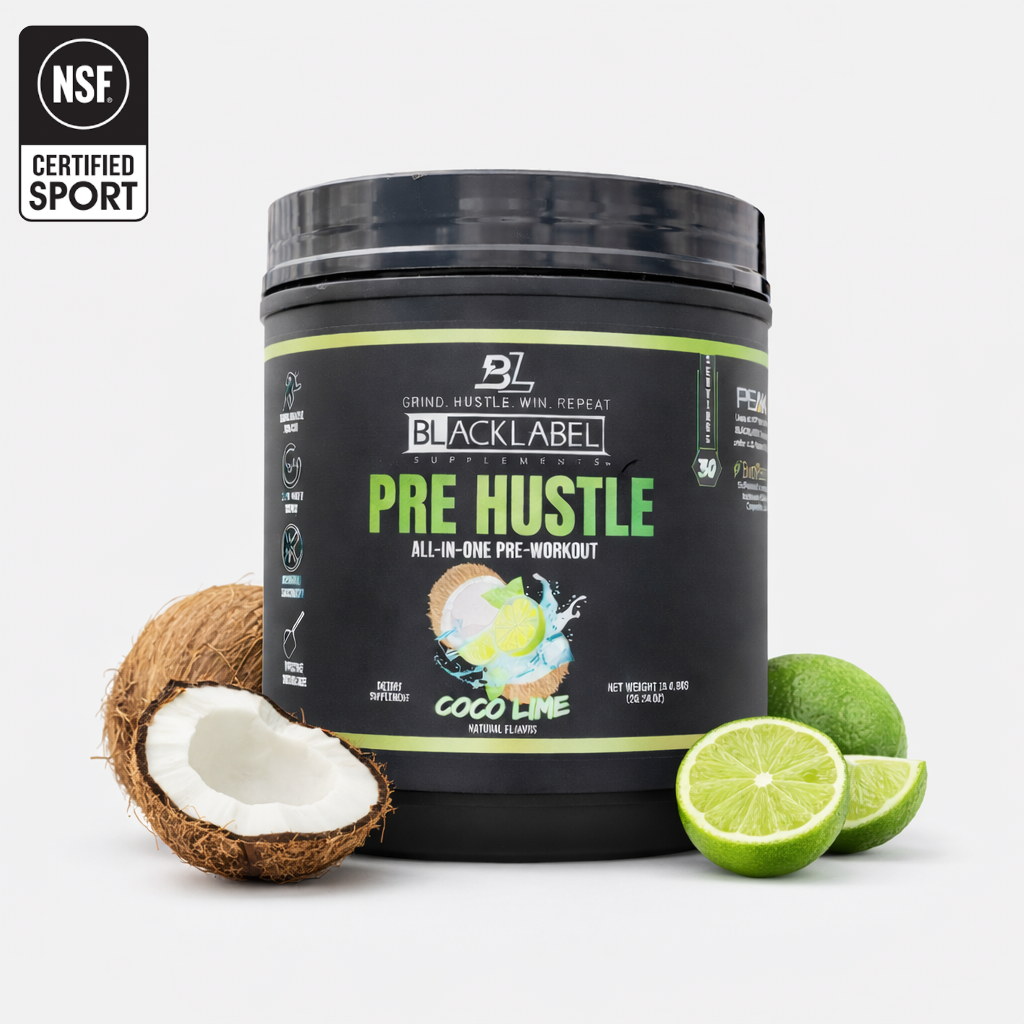 BLACKLABEL Pre Hustle ALL-IN-ONE Pre-Workout - 3 Flavors
