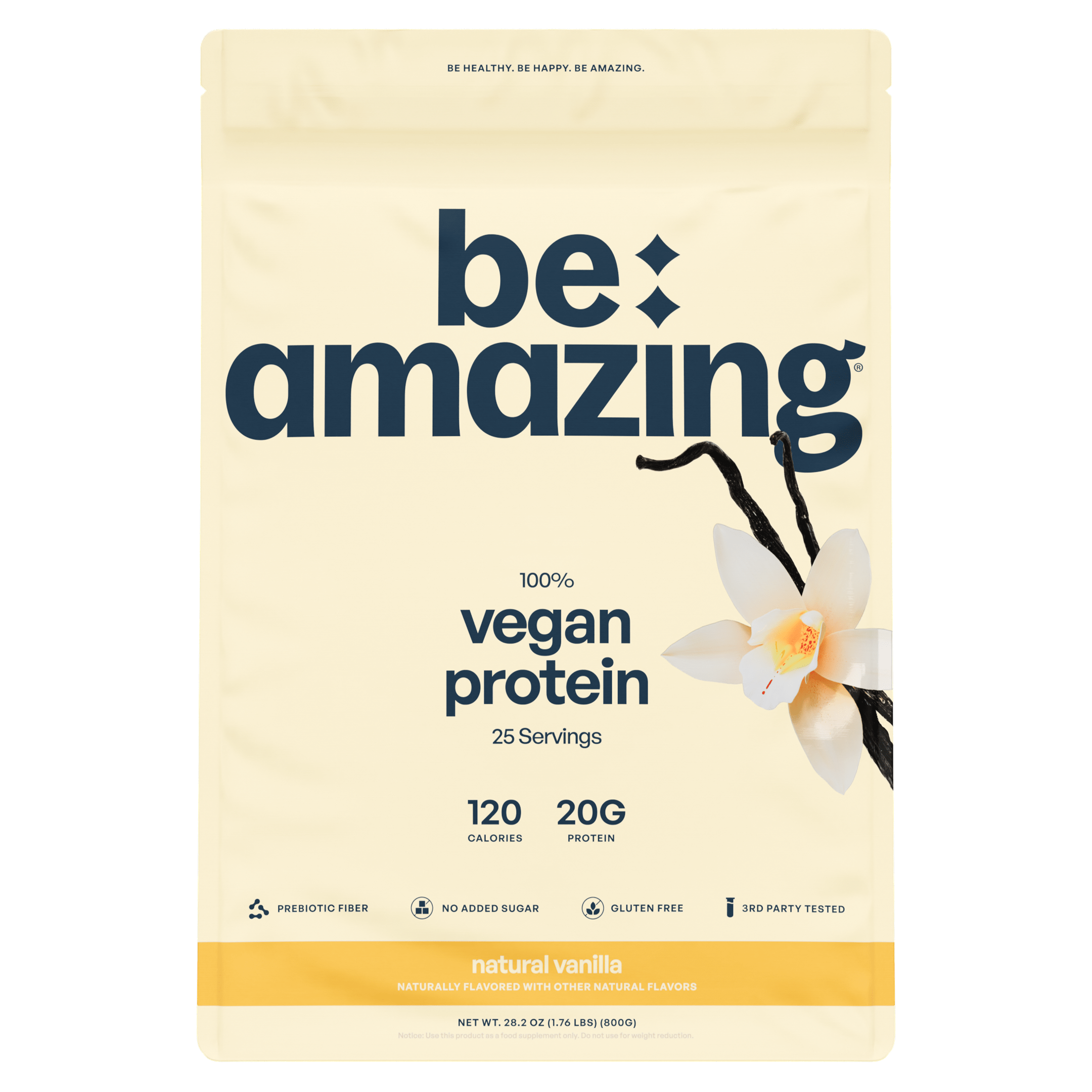 be amazing Vegan Protein Powder - 15 Flavors