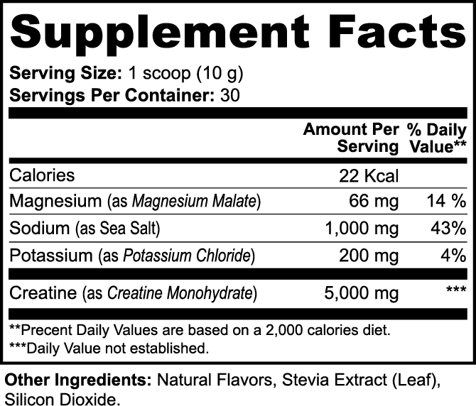 IFB Creatine Hydration Powder - Unflavored