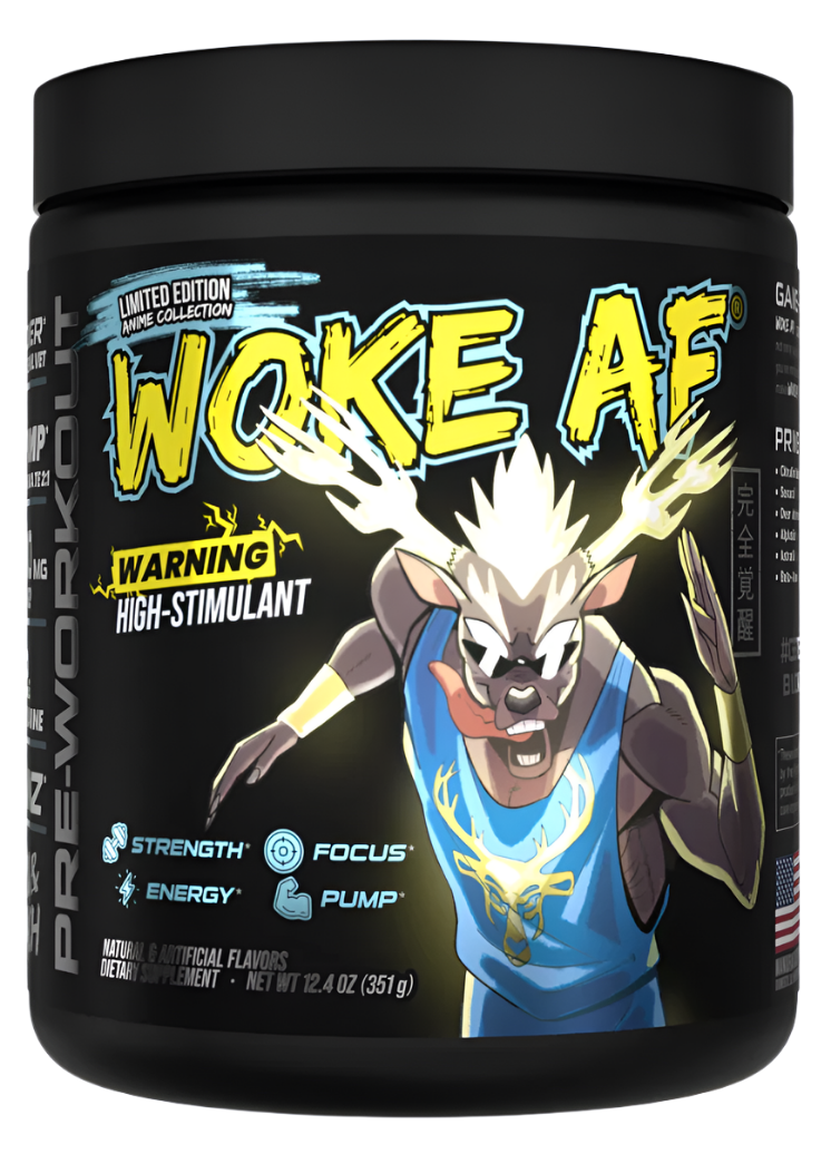 BUCKED UP WOKE AF High-Stimulant Pre-Workout - 8 Flavors