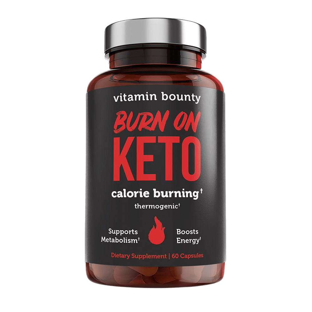 VITAMIN BOUNTY Burn On Keto Thermogenic Calorie Burner - 60 Capsules