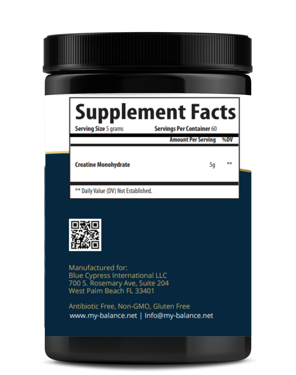 MY BALANCE Creatine Monohydrate Powder - Unflavored