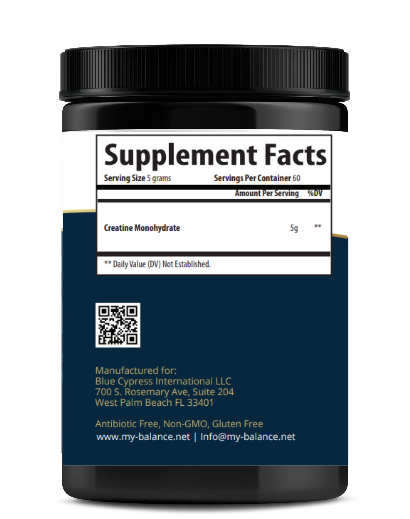 MY BALANCE Creatine Monohydrate Powder - Unflavored