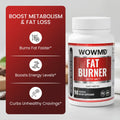 WOW MD Fat Burner with MCT - 90 Capsules