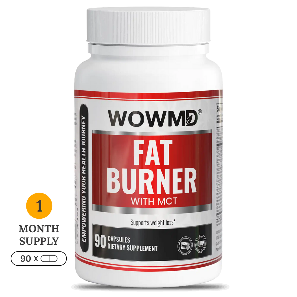 WOW MD Fat Burner with MCT - 90 Capsules