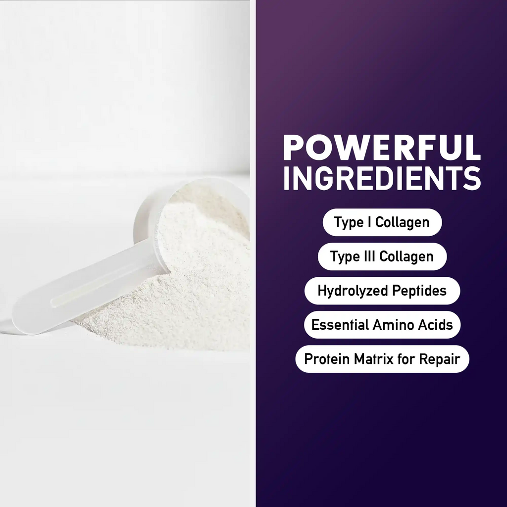 WOW MD Grass-Fed Hydrolyzed Collagen Peptides Powder - Unflavored