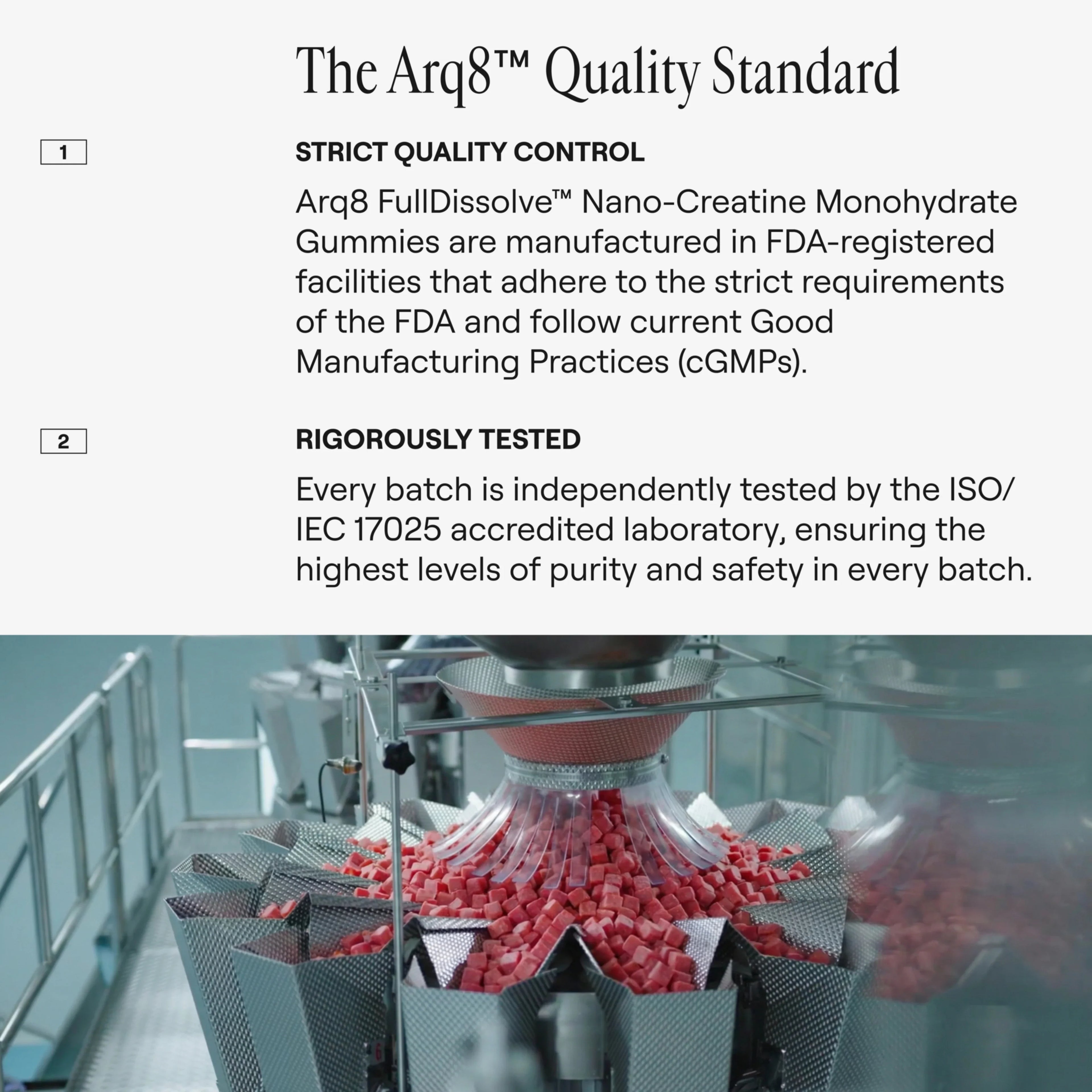 Arq8™ Nano-Creatine Monohydrate Gummies - 2 Flavors