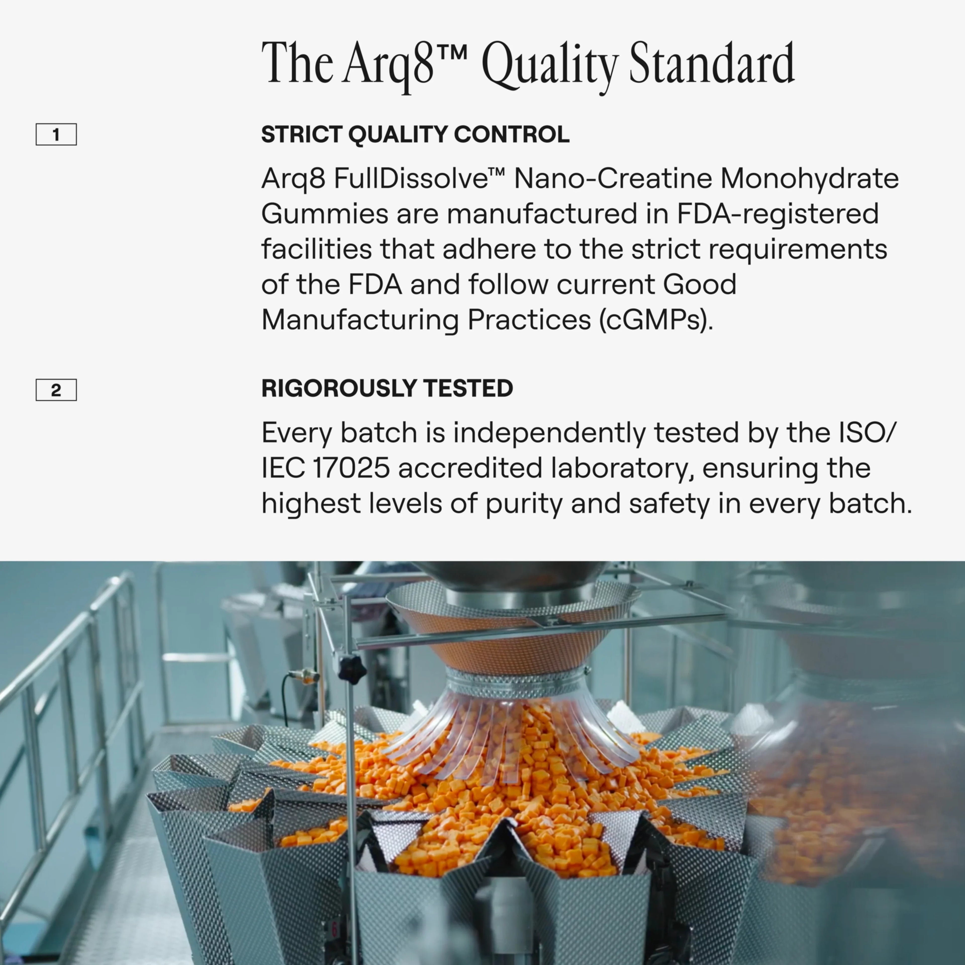 Arq8™ Nano-Creatine Monohydrate Gummies - 2 Flavors