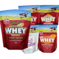 PURE CHOICE Whey Protein Isolate Powder Variety Pack- Flight of 5
