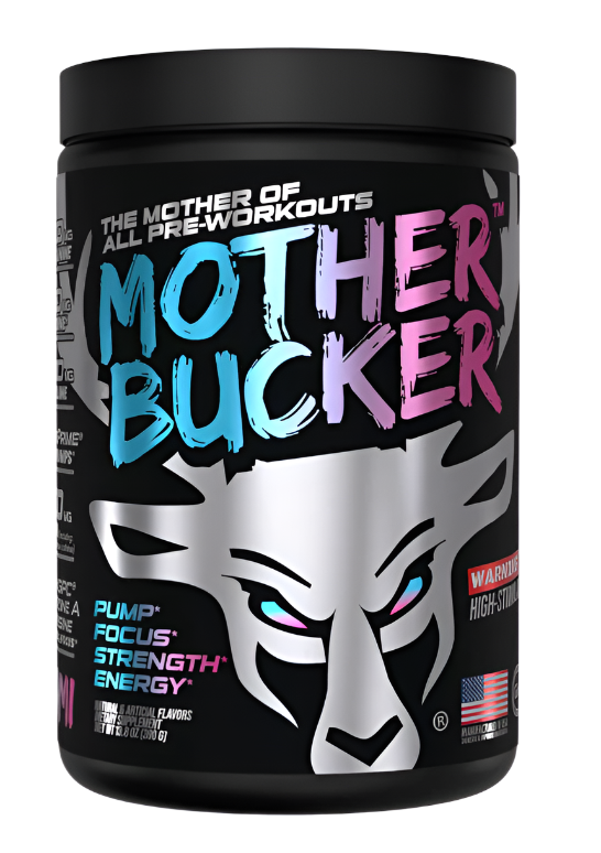 BUCKED UP MOTHER BUCKER High-Stimulant Pre-Workout - 9 Flavors