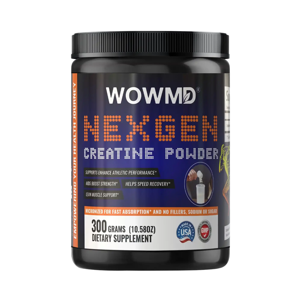 WOW MD NexGen Micronized Creatine Powder - Unflavored