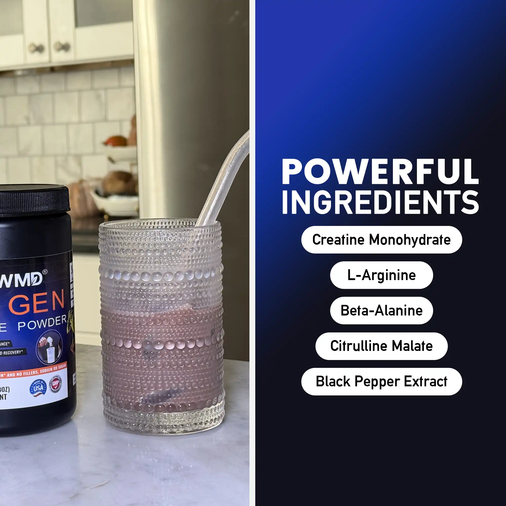 WOW MD NexGen Micronized Creatine Powder - Unflavored