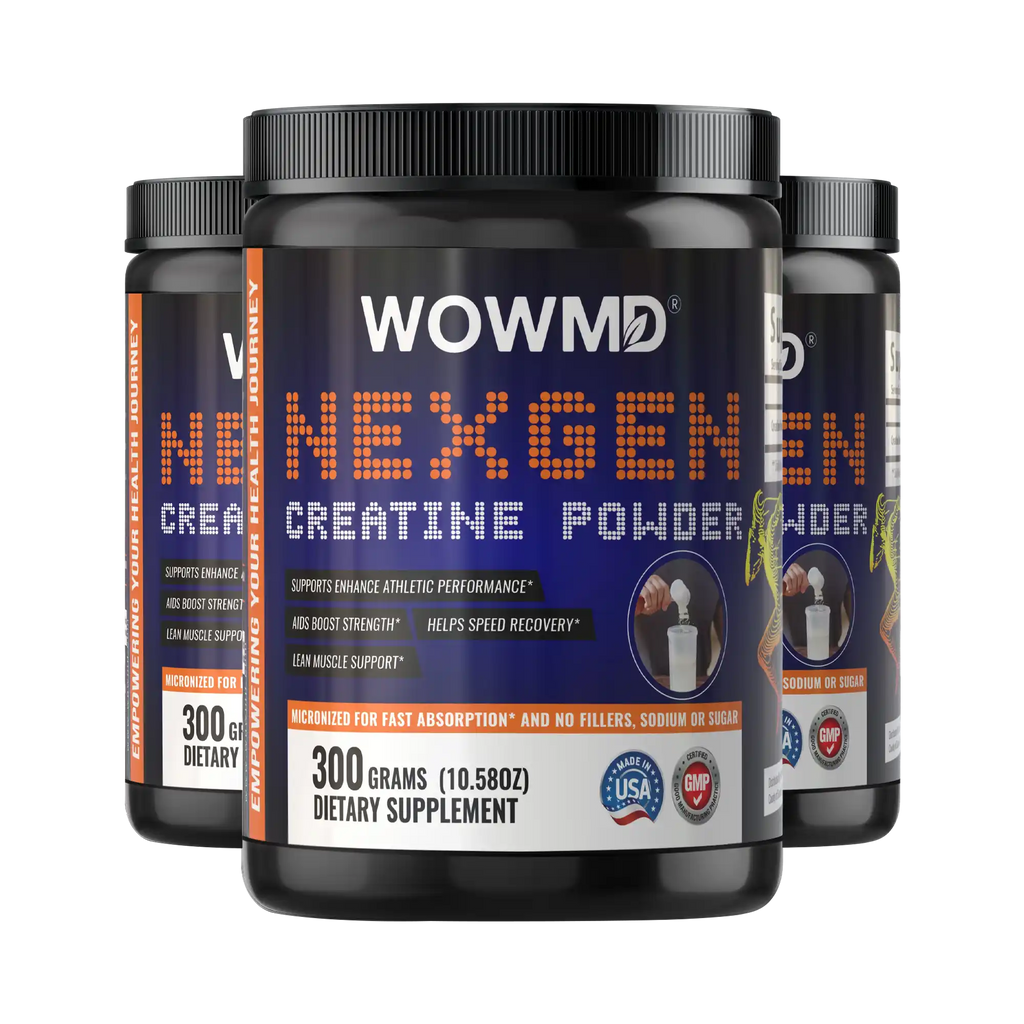 WOW MD NexGen Micronized Creatine Powder - Unflavored