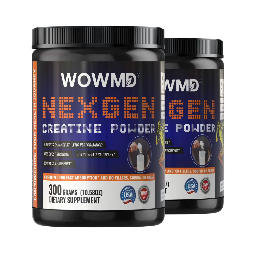 WOW MD NexGen Micronized Creatine Powder - Unflavored